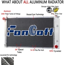 For 1970-1981 73 Pontiac FIREBIRD TRANS AM ESPRIT/FORMULA L6 V8 3-ROW Radiator