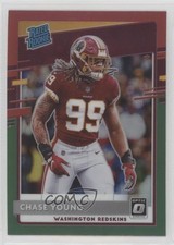 2020 Donruss Rated Rookie Optic Preview Red & Green Prizm Chase Young 10nl