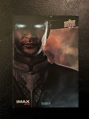 Raiden Uppper Deck Card Mortal Kombat 2