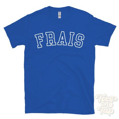 FRAIS T-SHIRT RETRO VARSITY STYLE france bourgogne-franche-comté territoire de