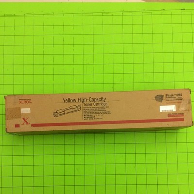 Phaser 6250 Laser Printer Yellow High Capacity Toner Cartridge 106R00674