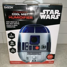 EMSON STAR WARS cool mist FULL SIZE 12" humidifier, R2D2,