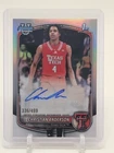 CHRISTIAN ANDERSON 2025-26 BOWMAN CHROME U REFRACTOR 1ST AUTO /499 Q3714