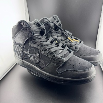 Nike SB Dunk High FAUST Black Gold Sz 11