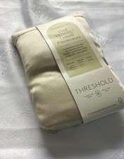 320 Thread Count Cool Tencel Lyocell Pillowcase Threshold  True Khaki Standard