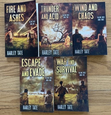 FALLING SKIES Series 1-5 by Harley Tate Post Apocalyptic Fiction