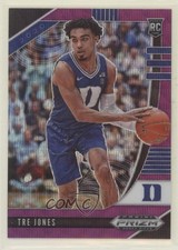 2020-21 Panini Prizm Draft Picks Purple Wave Prizm Tre Jones #37 2l4