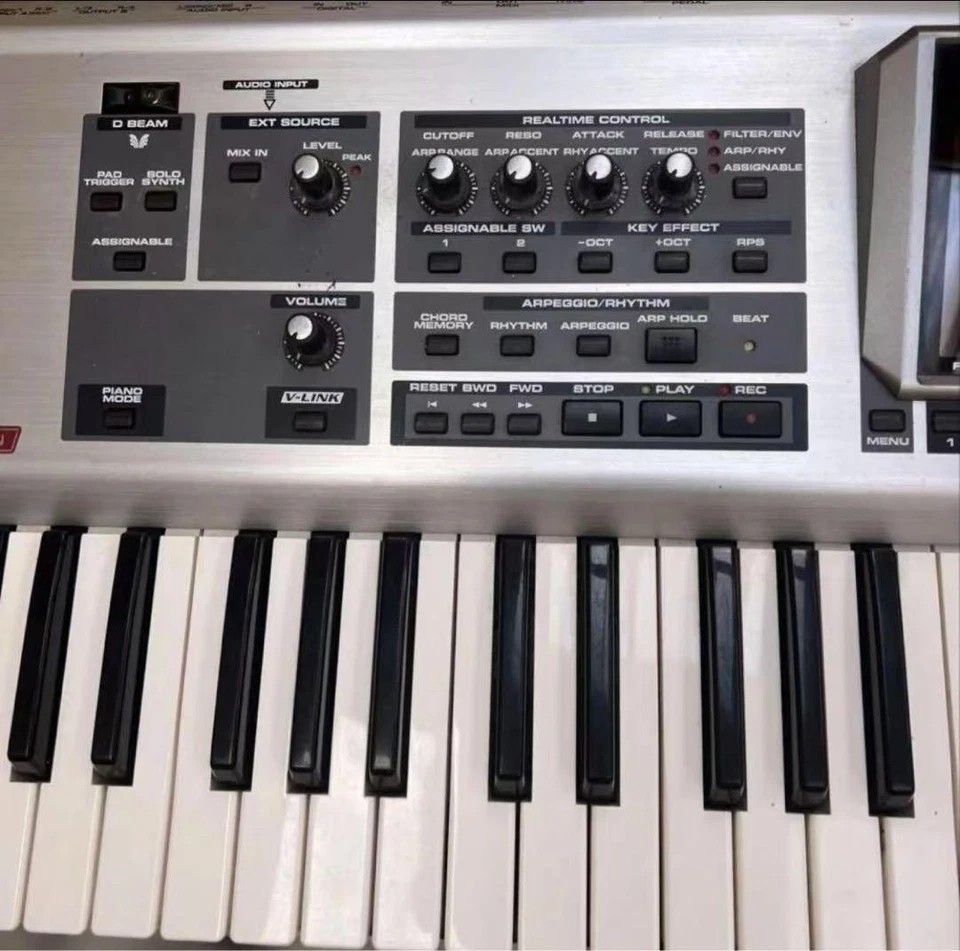 Roland FANTOM-X6 61-Key Workstation Synthesizer Used Tested Working Japan - Image 4 of 4