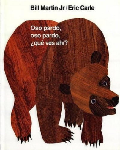 Bill Martin Oso Pardo, Oso Pardo, ¿Qué Ves Ahí? (Libro di cartone)
