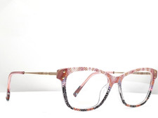 Missoni MIS 0006 OBL Graphic Pink Women's Eyeglasses Frames 53-15-140