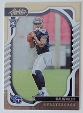 2022 Panini Absolute 🏈 - Silver Foil Rookies Card #103 Malik Willis (RC)