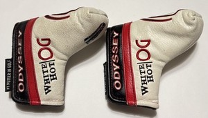 NEW Odyssey White Hot Pro Mallet Putter Cover Headcover by Callaway NEW Odyssey White Hot Pro Mallet Putter Cover Headcover by Callaway
