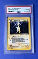2000 Pokémon Neo Genesis Ampharos Holo #1 PSA 8 NM-MT on eBay