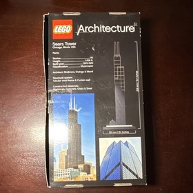 LEGO Architecture Sears Tower 21000 Landmark Series 69 Pieces Booklet Included