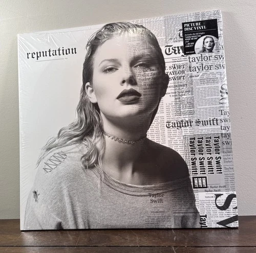 NEW TAYLOR SWIFT REPUTATION LP SEALED DOUBLE VINYL PICTURE DISC 2017