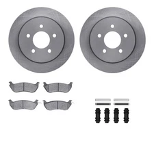 For Ford Crown Victoria 96-02 R1 Concepts Rear Brake Kit w Optimum Pads