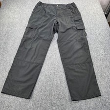 5.11 Tactical Series Mens Cargo Pants Black Size 38x32 Ripstop