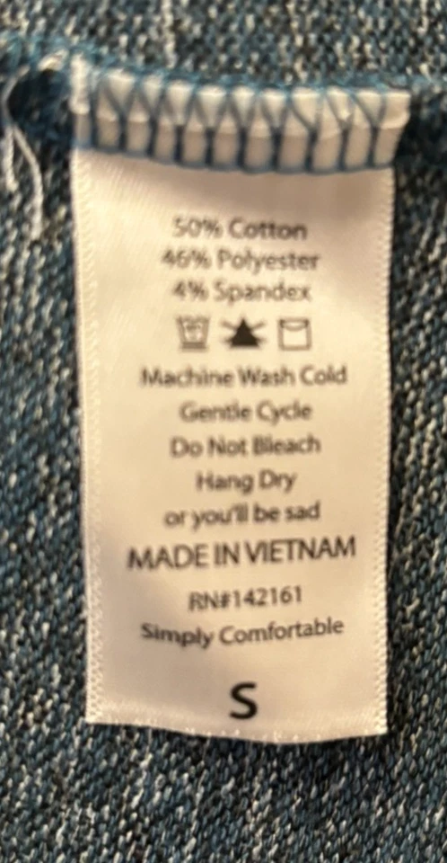 Cárdigan plumero LuLaRoe floral frente abierto manga corta talla pequeña azul jaspeado Foto 4 de 4