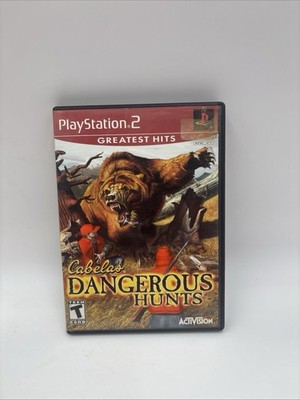 Cabela's Dangerous Hunts PS2 Sony PlayStation 2 Complete CIB