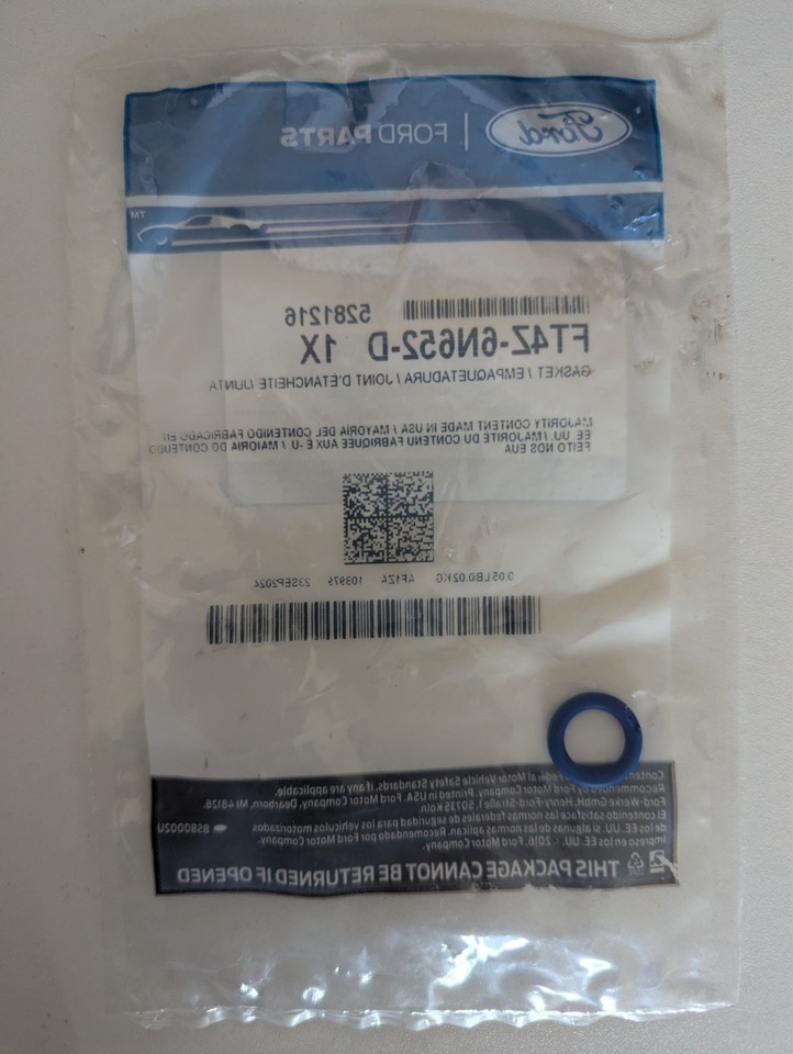 Genuine Ford Turbocharger Hose Gasket 5281216 - FT4Z-6N652-D | eBay UK