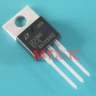 5PCS LT1086CT-5 New   IC REG LDO 5V 1,5A TO220-3 #iw