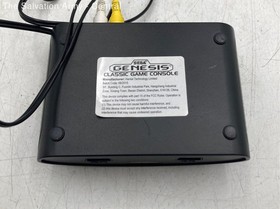 AtGames Sega Genesis Black Classic Composite RCA Video Game Home Console