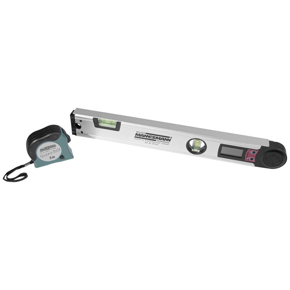 Rapporteur d'angle numérique Brüder Mannesmann M81230 de 400mm outil de mesure de charpente
