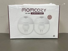 Momcozy Breast Pump, Double-Sealed Flange for Comfort - 24mm, 2 Pack Ash Gray