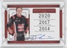 2025 Panini National Treasures Triple Threat Signers 88/99 Cole Custer Auto 2zr