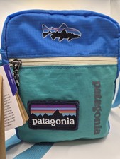 Patagonia Small Messenger Crossbody Bag Blue