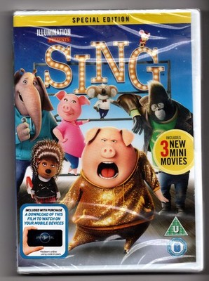 Illumination presents Sing - Special Edition, eingeschweißt u. mit unben. Downl.