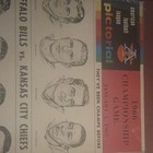 1966 AFL Championship Game Pictorial Program Buffalo Bills vs Kansas City Chiefs — photo 3