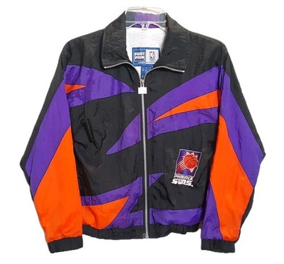 VNTG 90s Phoenix Suns Windbreaker Jacket Youth M 10/12 First Pick