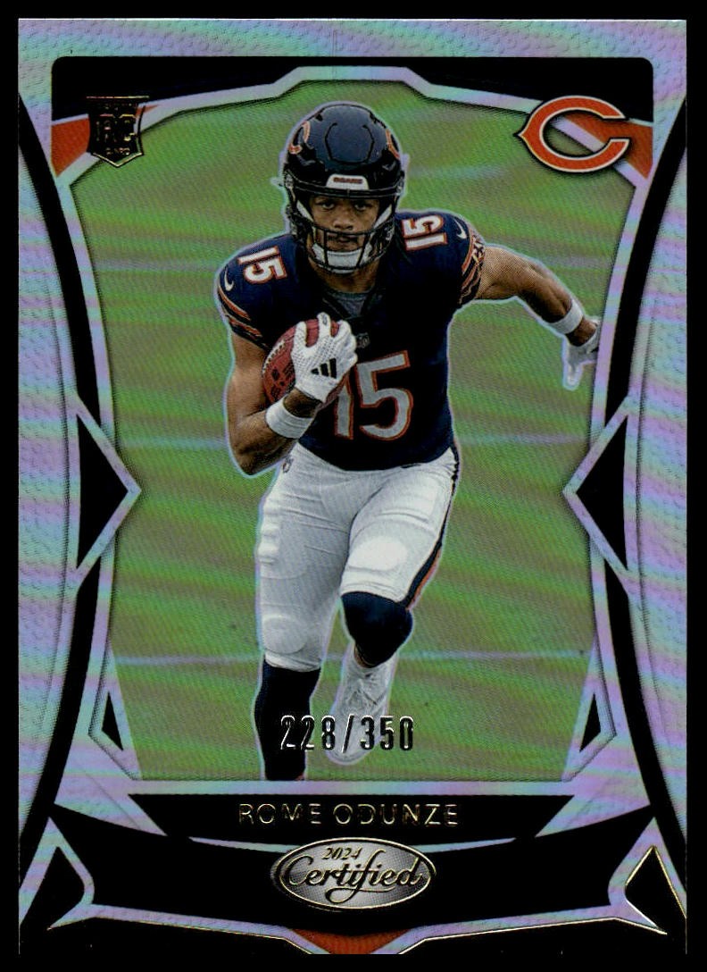 2024 Panini Certified #107 Rome Odunze Mirror #/350