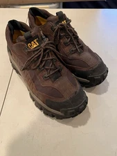 Men’s CAT Caterpillar Composite Toe Slip Resistance Work Shoe Size 10.5