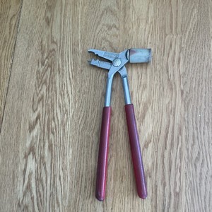 SNAP ON TOOLS - Wheel Weight Pliers WWPR13A Tire Balance Tool Lead Weight Hammer