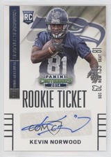 2014 Panini Contenders Kevin Norwood (Ball in Right Hand) #148 Auto 1i3