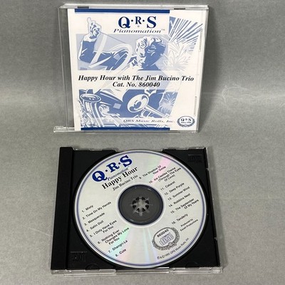 QRS PIANOMATION CD: Happy Hour w/ the Jim Bucino Trio; Cat. No. 860040