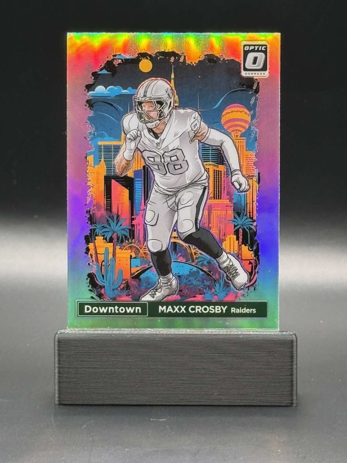2024 Panini Donruss Optic - Downtown! Maxx Crosby #23