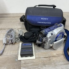 Sony DCR-DVD301 Handycam Camcorder BUNDLE 120x Digital Zoom No Charger/DVD-R