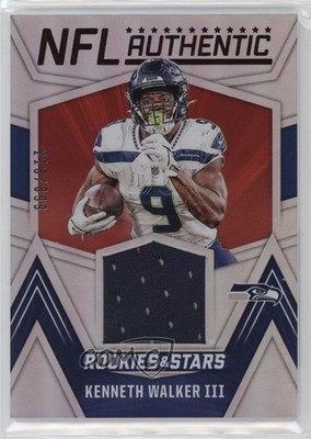 2023 Panini Rookies & Stars NFL Authentic Longevity /399 Kenneth Walker III 19b1