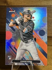 2025 Topps Finest #81 Connor Norby Common Refractor Rookie