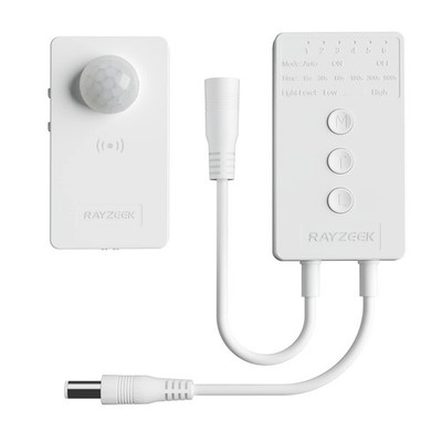 RAYZEEK Wireless Motion Sensor Controller Kit  No Wiring Mini PIR Sensor Swit...