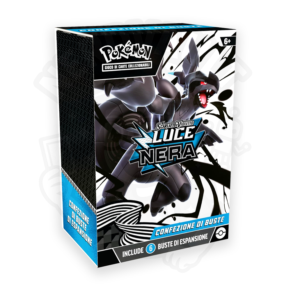 POKÉMON LUCE NERA BOX BUNDLE 6 BUSTE - (ITA) SEALED
