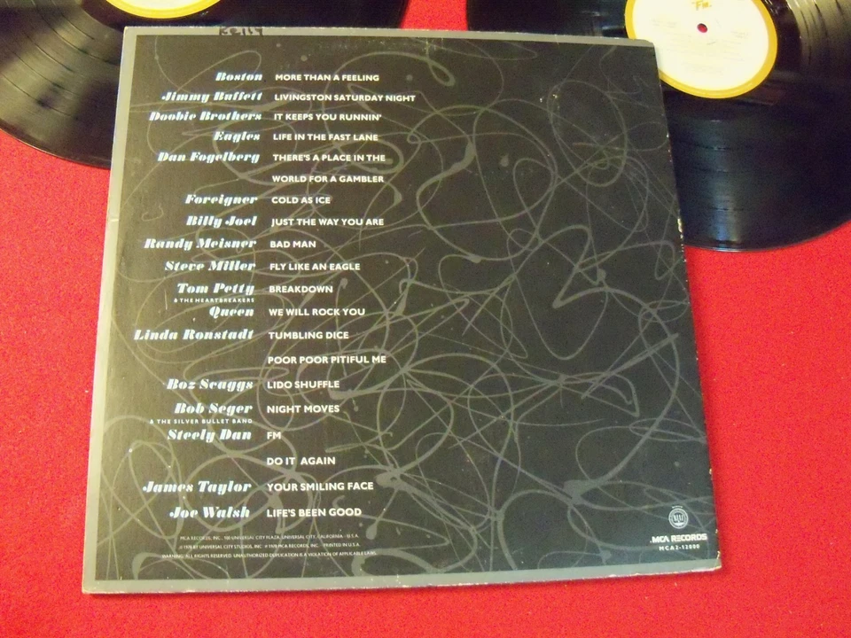 ORIGINAL MOVIE SOUNDTRACK 1978 DOUBLE LP "FM" ON CLASSIC ROCK POP VINTAGE VINYL! - Image 4 of 4