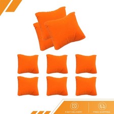 12pcs Velvet Bracelet Watch Pillow Jewelry Display Pillow Orange