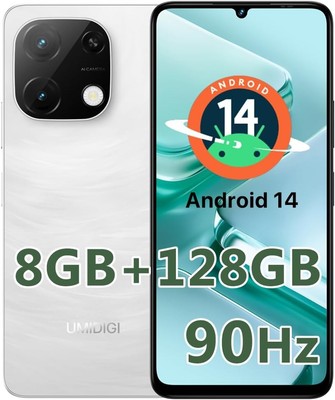 UMIDIGI G9T 8GB+128GB 6 Android 14 SmaUnlocked Smartphone