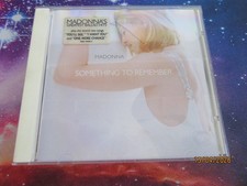 Madonna's  /  Something to Remember - CD