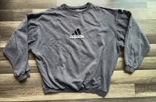 Vintage 90's Adidas Equipment Sweatshirt Big Logo Mens XL Crewneck Distress
