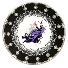 The English Ladies Co Villains Maleficent Plate Tea Time 6" ELDPVT14811